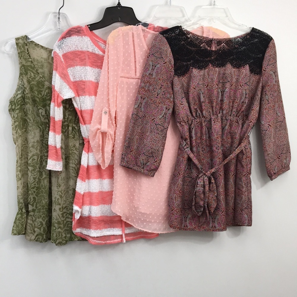 Motherhood Maternity Summer Top Bundle of 4 Size S EXCELLENT Condition